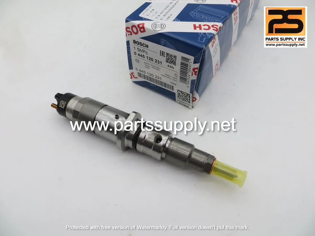 inyector diésel common-rail Bosch 0445120231 con caja original Bosch